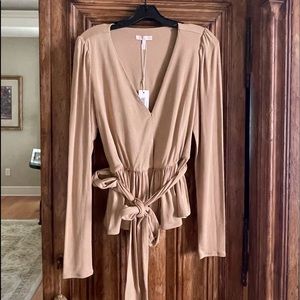 Rebecca Taylor v neck top